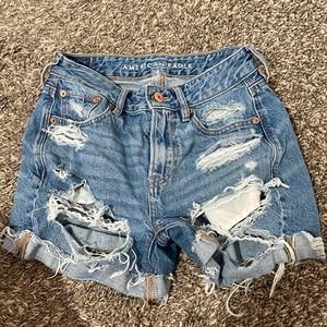 American eagle denim shorts size 000